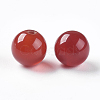 Natural Carnelian Beads G-K275-12-6mm-1