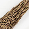 Braided Imitation Leather Cords LC-S005-060-1