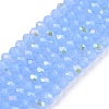 Electroplate Glass Beads Strands EGLA-A044-J2mm-L03-1