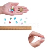 48Pcs 8 Colors Synthetic Moonstone Beads Strands G-SZ0001-05-6