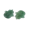 Natural Green Aventurine Hamsa Hand with Eye Figurines DJEW-N003-04H-2