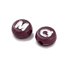 Opaque Acrylic Beads OACR-H046-02F-2