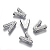 Alloy Letter Slide Charms RB-F034-01V-P-RS-3