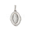 Brass Pave Natural White Shell Pendants KK-S522-07D-P-1