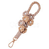 Hand-woven Flower Pendant Decorations KEYC-TAC0009-02KCG-05-2