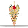 Alloy Rhinestone Brooch for Backpack Clothes PW-WG83D6C-02-1