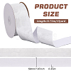 15 Yards Single Face Flat Velvet Ribbons OCOR-WH0082-130-2