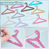 20Pcs 10 Colors 8-Hole Mini Glitter Acrylic Earring Hanger EDIS-PH0001-86-4