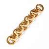 Handmade Opaque Spray Painted Acrylic Rolo Chains AJEW-JB00846-3
