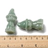 Natural Green Aventurine Carved Healing Cat with Witch Hat Figurines DJEW-D012-07F-3