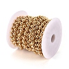 PVD Vacuum Plating 304 Stainless Steel Ball Chains CHS-F009-01H-G-3