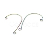 Rainbow Color 316 Stainless Steel Ear Cuff Findings Ion Plating(IP) STAS-H148-02M-2