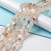 Natural Agate Beads Strands G-F745-01-2