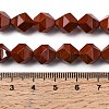 Natural Red Jasper Beads Strands G-Z119-A22-03-6