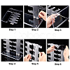 Transparent Plastic Displays for Eyeglasses ODIS-WH0034-01-5