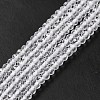 Natural Quartz Crystal Beads Strands G-I341-07A-3