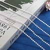 Acrylic Pearl Ball Chains AJEW-WH0766-47B-4