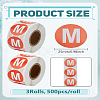 Coated Paper Self-adhesive Stickers AJEW-WH0816-175C-2