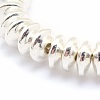 Electroplate Non-magnetic Synthetic Hematite Beads Strands G-L485-05B-S-2