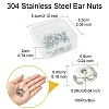 304 Stainless Steel Ear Nuts STAS-YW0001-01P-3
