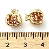 Brass Micro Pave Cubic Zirconia Pendants X-KK-H455-16G-3