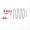 Alloy Car Tow Hook Trailer Chain Set FIND-WH0067-84-1