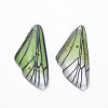 Transparent Resin Pendants X-RESI-Q216-001D-1