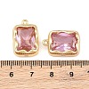 Brass Glass Pendants GL-CBABDD8-16G-01-3