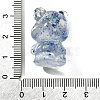 Transparent Resin Little Bear Ornament RESI-S015-01H-3