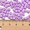 Baking Paint Pearlized Glass Seed Beads SEED-C001-04A-12-4