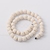 Natural Lava Rock Bead Strands X-G-L435-03-8mm-11-2