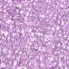 Transparent Electroplate Glass Beads EGLA-Q138-01I-3
