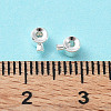 Brass Crimp Beads KK-Z030-17A-S-4