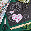 Transparent Acrylic Sewing Template AJEW-NB0007-10C-4