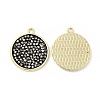 Rhinestone Pendants KK-C246-08LG-2