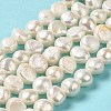 Natural Cultured Freshwater Pearl Beads Strands PEAR-E017-12-2