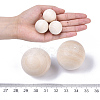 Natural Wooden Round Ball WOOD-T014-30mm-4