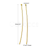 Brass Ball Head Pins RP0.7x60mm-G-5