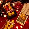 ChristmasSsnowflake Organza Gift Bags OP-WH0012-03-6