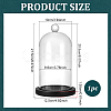 Arch Glass Dome Cover AJEW-WH0481-606A-2