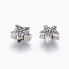 Tibetan Style Alloy Beads TIBE-H1078-AS-RS-2