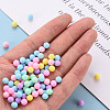 Opaque Acrylic Beads X-PAB702Y-A01-5