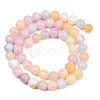Natural Green Jade Beads Strands G-G757-03-8mm-3