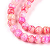 Baking Paint Glass Beads Strands DGLA-N003-4mm-A01-3