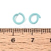 Spray Painted Iron Open Jump Rings IFIN-T017-04C-05-3