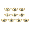 Alloy Rhinestone Pendants ALRI-YW0001-16-1