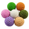 Mixed Handmade Round Beads X-WA002Y-M-1
