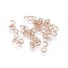 Ion Plating(IP) 304 Stainless Steel Open Jump Rings STAS-L216-07B-RG-1