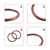 Oak Wood Bag Handles AJEW-WH0109-69-4