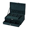Velvet & Wood Jewelry Boxes VBOX-I001-04C-3